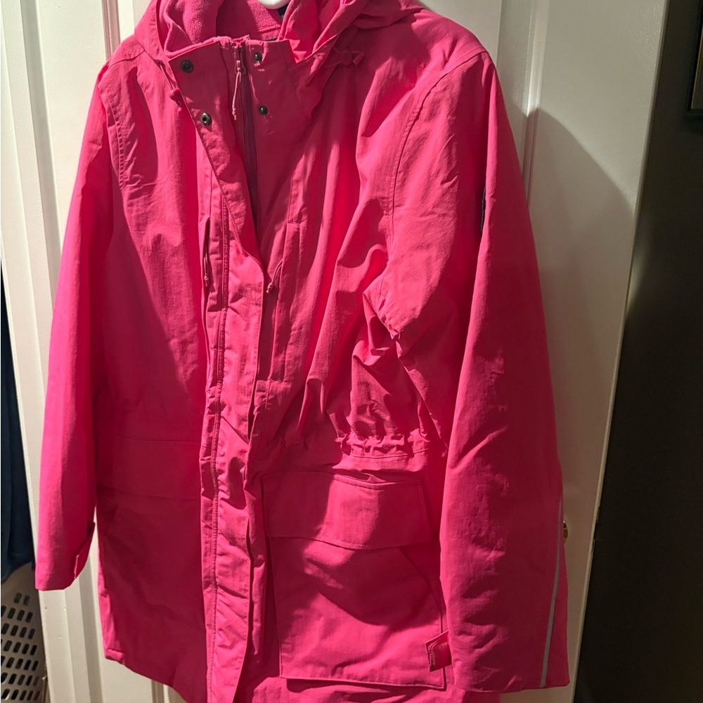 Lands' End Vibrant Pink Raincoat for Kids